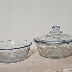 Fire King Blue Sapphire Glass Set